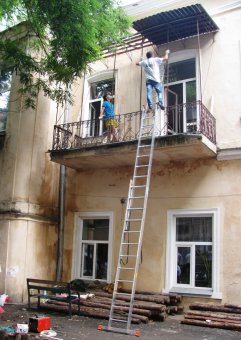 Члены Команды развития Одессы завершили работы по благоустройству территории  одесской школы №75 (фото)