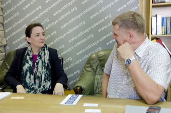 Представители ОБСЕ встретились с председателем общественной организации "Единая Одесса"