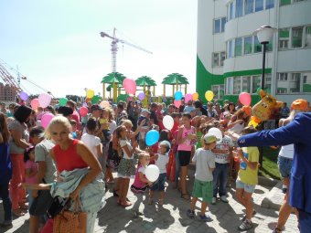 В Суворовском районе сдан новый небоскрёб