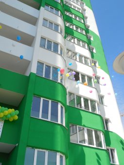 В Суворовском районе сдан новый небоскрёб