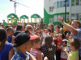 В Суворовском районе сдан новый небоскрёб