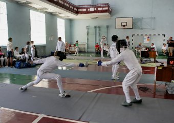 В Одессе проходят соревнования по фехтованию (фото)