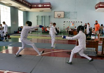 В Одессе проходят соревнования по фехтованию (фото)