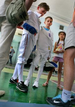 В Одессе проходят соревнования по фехтованию (фото)