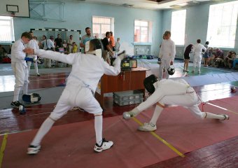 В Одессе проходят соревнования по фехтованию (фото)