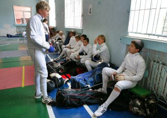 В Одессе проходят соревнования по фехтованию (фото)