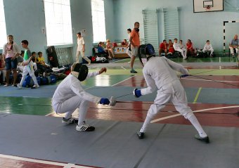 В Одессе проходят соревнования по фехтованию (фото)