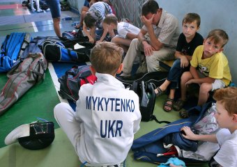 В Одессе проходят соревнования по фехтованию (фото)