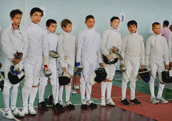 В Одессе проходят соревнования по фехтованию (фото)