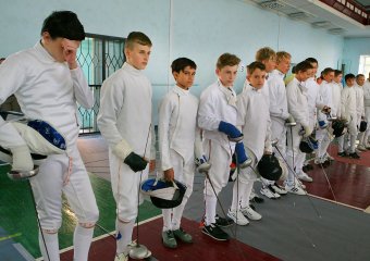 В Одессе проходят соревнования по фехтованию (фото)