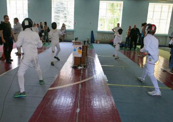 В Одессе проходят соревнования по фехтованию (фото)