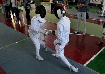 В Одессе проходят соревнования по фехтованию (фото)
