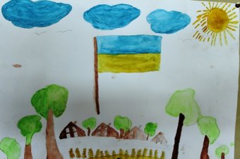 Украина в рисунках детей Одессы (фото)