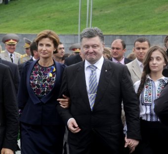 Петр Порошенко в Одессе: Многие у нас говорят на русском. Но думают здесь на нем иначе, чем в России (фото)