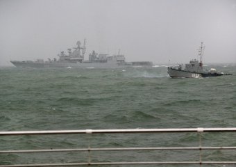 Одесситам показали «морской бой» (фото)