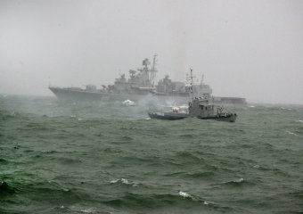 Одесситам показали «морской бой» (фото)