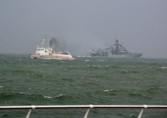 Одесситам показали «морской бой» (фото)