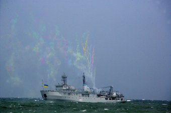 Одесситам показали «морской бой» (фото)