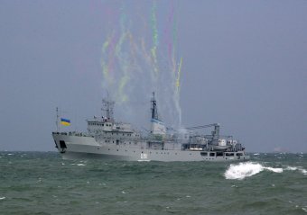 Одесситам показали «морской бой» (фото)