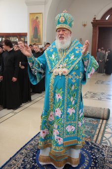 2 сентября митрополит Агафангел совершит праздничный молебен