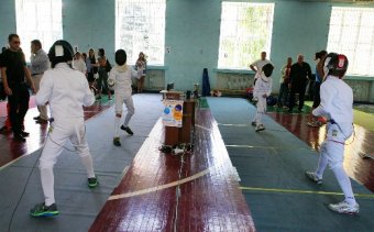 В Одессе состоялся всеукраинский детский турнир по фехтованию на шпагах