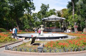 2 сентября в Горсаду будет звучать восстановленный фонтан