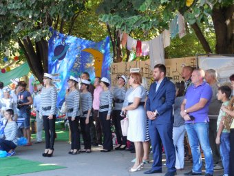 Ко Дню города в парке Горького открылась обновлённая аллея