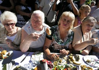 В знаменитом одесском дворике прошла свадьба (фото)