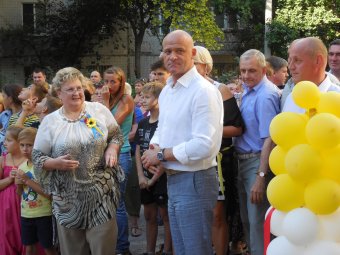 «Одесский двор»: Благоустроена детская площадка на Ак. Королёва