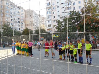 «Одесский двор»: Благоустроена детская площадка на Ак. Королёва
