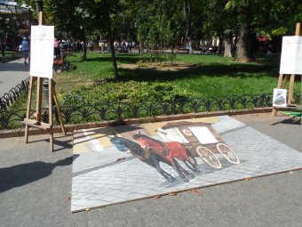 В Горсаду появились макеты исторических символов Одессы (фото)