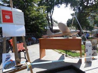 В Горсаду появились макеты исторических символов Одессы (фото)
