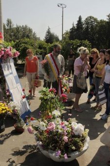 Олег Губарь на Куликовом поле: «Живи и помни, Одесса»