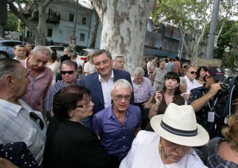 В Доме с ангелом установили памятную доску Борису Литваку