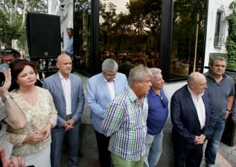 В Доме с ангелом установили памятную доску Борису Литваку