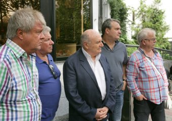 В Доме с ангелом установили памятную доску Борису Литваку