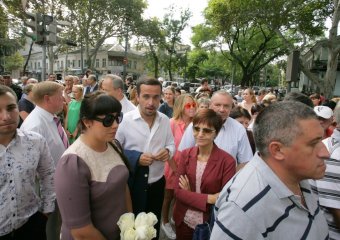 В Доме с ангелом установили памятную доску Борису Литваку