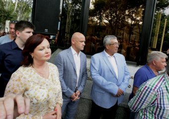 В Доме с ангелом установили памятную доску Борису Литваку