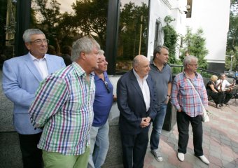 В Доме с ангелом установили памятную доску Борису Литваку