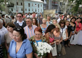 В Доме с ангелом установили памятную доску Борису Литваку