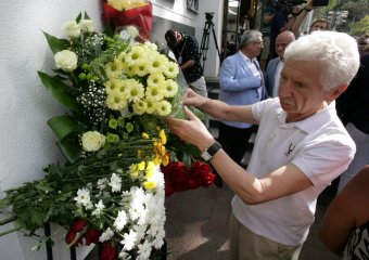 В Доме с ангелом установили памятную доску Борису Литваку