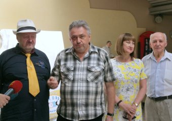 «Главный папа Карло» Украины открыл уникальную кукольную композицию в Одессе (фото)