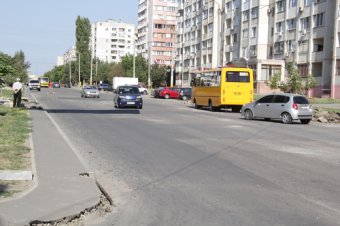 Отчет о ходе капитального ремонта дороги по улице Академика Заболотного (фото)