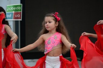 Более 50-ти танцовщиц участовали во флэш-мобе «BellyDance по-одесски» в Аркадии