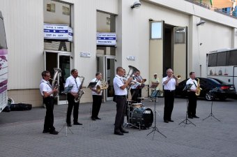 Сегодня в Одесский порт зашли сразу три пассажирских теплохода