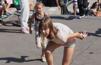 Одесситы сегодня штурмовали Потемкинскую лестницу (фото)