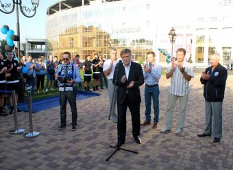 В Одессе на Аллее футбольной славы появились новые имена