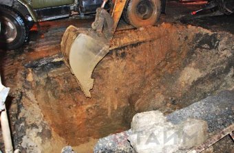Авария на водопроводе: Почти весь город остался без воды