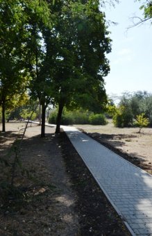 Одесские власти отчитываются о реконструкции сквера Партизанской славы (фото)