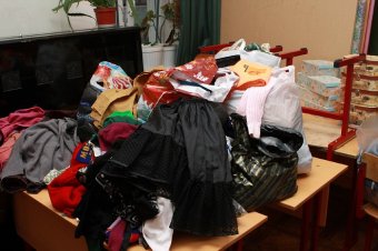 Одесситы собирают вещи для жителей восточных регионов